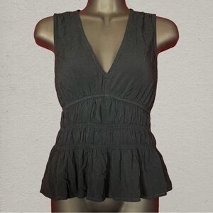 Sofia by Sofia Vergara Elegant Black Sleeveless Blouse